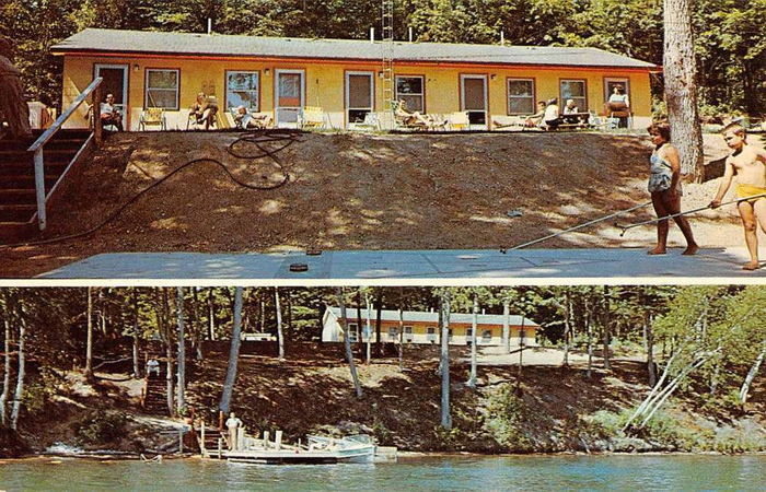 Dixon Lake Resort - Vintage Postcard (newer photo)